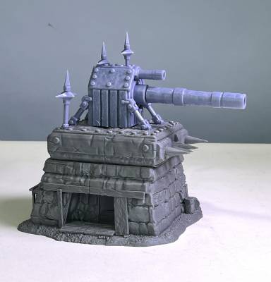 Trench Triple Cross Gun Shrine